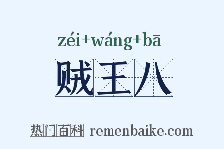 贼王八是什么意思的图片